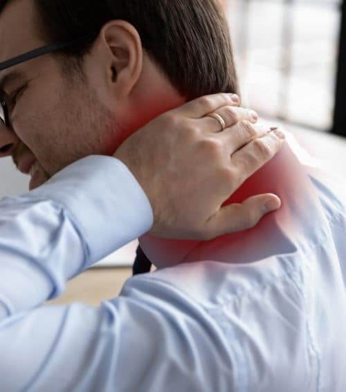 Spinal decompression treatment for neck pain