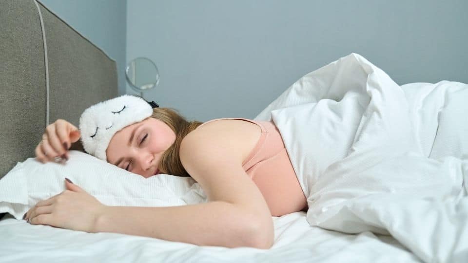 sleeping on stomach